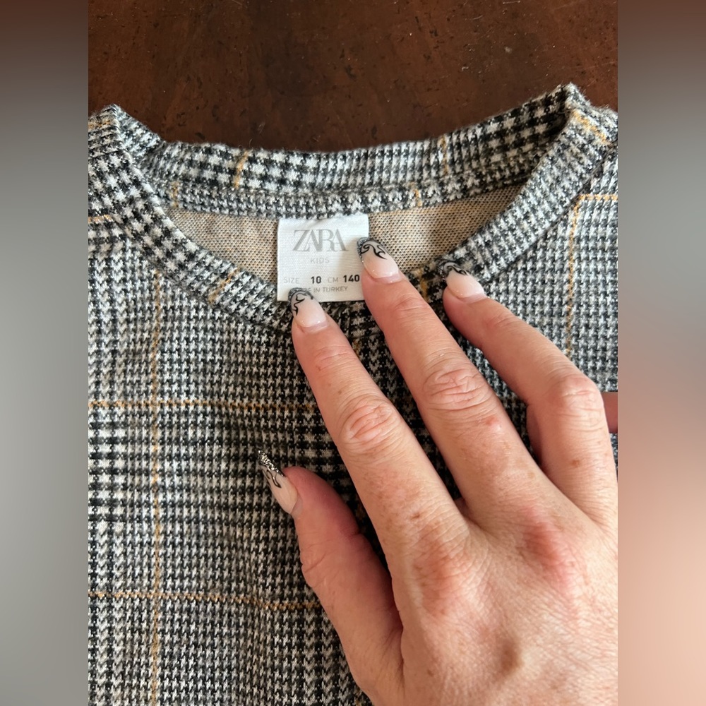 Zara plaid top - Picture 6 of 7